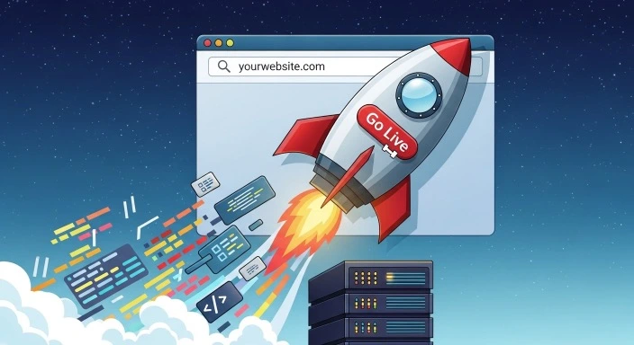 setting up a blog step by step without overwhelm